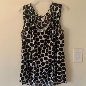 Polka dot tank top